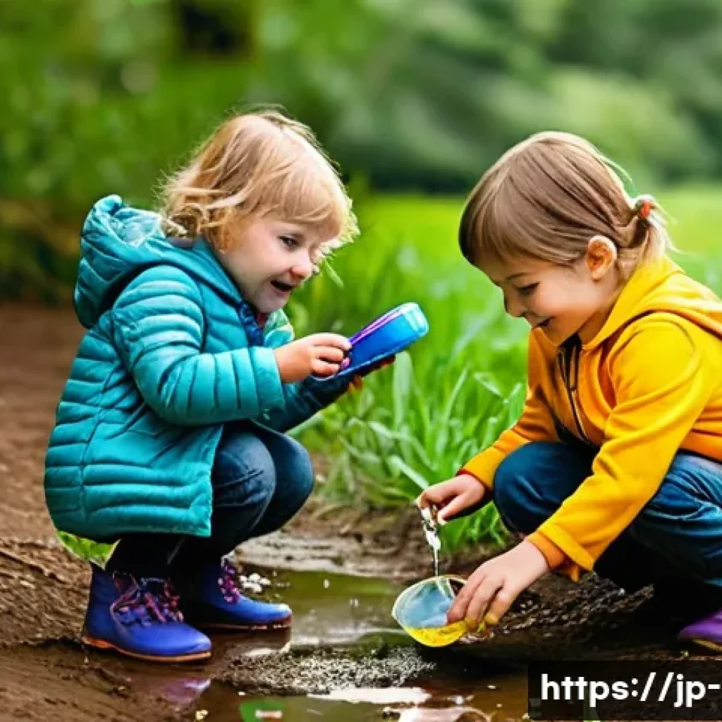 누리과정 활동계획안 - **Child-centered outdoor discovery in a park:**
"A group of diverse children, aged 4-6, are joyf...